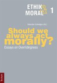 Should we always act morally? (eBook, PDF)
