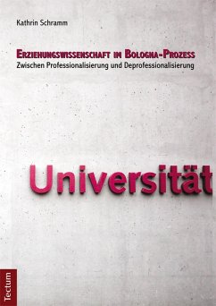 Erziehungswissenschaft im Bologna-Prozess (eBook, PDF) - Schramm, Kathrin
