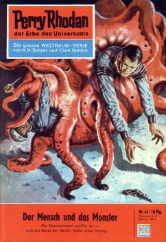 Cover Der Mensch und das Monster (Heftroman) / Perry Rhodan-Zyklus 