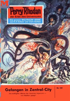 Cover Gefangen in Zentral-City (Heftroman) / Perry Rhodan-Zyklus 