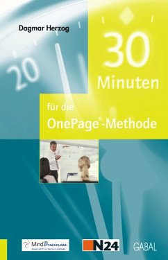 30 Minuten für die OnePage-Methode (eBook, PDF) - Herzog, Dagmar