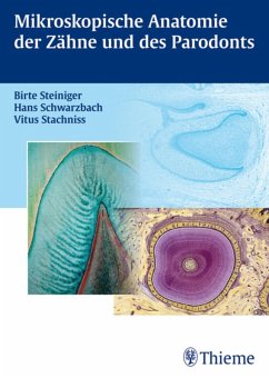 Mikroskopische Anatomie der Zähne und des Parodonts (eBook, PDF) - Schwarzbach, Hans; Stachniss, Vitus; Steiniger, Birte