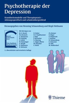 Psychotherapie der Depression (eBook, PDF) - Hofmann, Birgit; Schauenburg, Henning