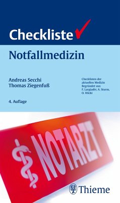 Checkliste Notfallmedizin (eBook, PDF) - Secchi, Andreas; Ziegenfuß, Thomas