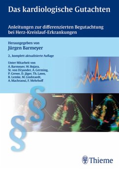 Das kardiologische Gutachten (eBook, PDF)