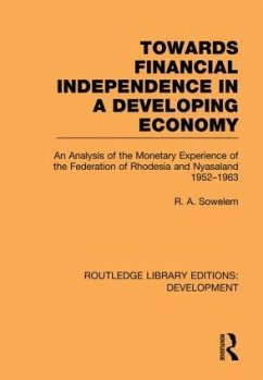 Towards Financial Independence in a Developing Economy - Sowelem, R A
