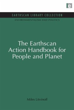 The Earthscan Action Handbook for People and Planet - Litvinoff, Miles