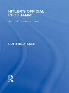 Hitler's Official Programme RLE Responding to Fascism - Feder, Gottfried