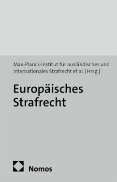 Cover Europäisches Strafrecht