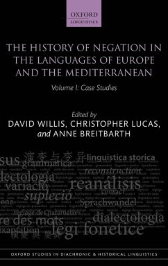Cover The History of Negation in the Languages of Europe and the Mediterranean, Volume 1