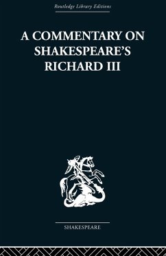 Commentary on Shakespeare's Richard III - Clemen, Wolfgang