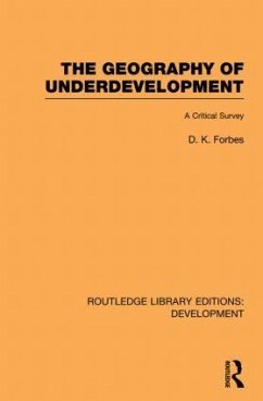 The Geography of Underdevelopment - Forbes, Dean