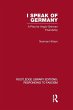 I Speak of Germany (RLE Responding to... - Bild 1