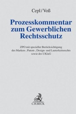 Prozesskommentar zum Gewerblichen Rechtsschutz