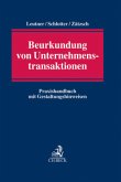 Beurkundung von Unternehmenstransaktionen