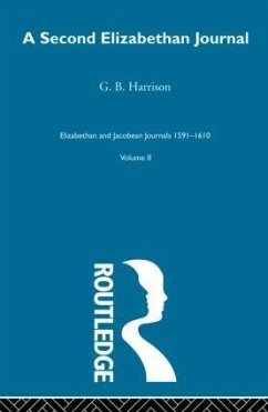 A Second Elizabethan Journal V2 - Harrison, G B