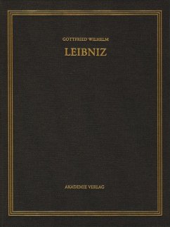 1695-1700 - Gottfried Wilhelm Leibniz: Sämtliche Schriften und Briefe. Philosophischer Briefwechsel