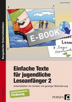 Einfache Texte für jugendliche Leseanfänger 2 (eBook, PDF) - Sanchez, Jürgen