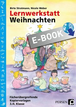 Lernwerkstatt Weihnachten - 3./4. Klasse (eBook, PDF) - Weber, Nicole; Stratmann, Birte