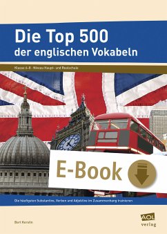 Die Top 500 der englischen Vokabeln (eBook, PDF) - Kerstin, Bert