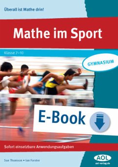 Mathe im Sport (eBook, PDF) - Thomson, Sue; Forster, Ian