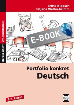 Portfolio konkret: Deutsch (eBook, PDF) - Klopsch, Britta; Wellm-Grimm, Tatjana