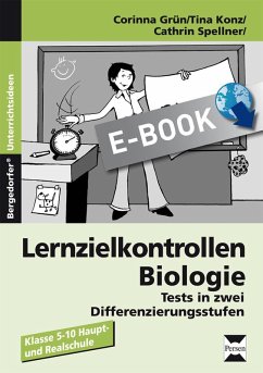 Lernzielkontrollen Biologie (eBook, PDF) - Grün, Corinna; Konz, Tina; Spellner, Cathrin