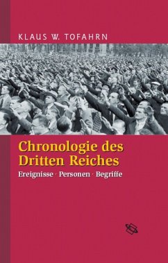 Chronologie des Dritten Reiches (eBook, PDF) - Tofahrn, Klaus W.