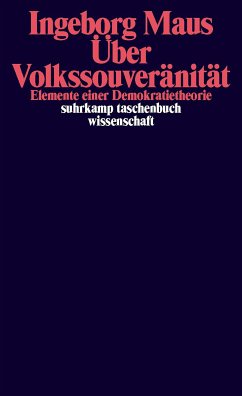 Über Volkssouveränität (eBook, ePUB) - Maus, Ingeborg