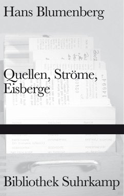 Quellen, Ströme, Eisberge (eBook, ePUB) - Blumenberg, Hans