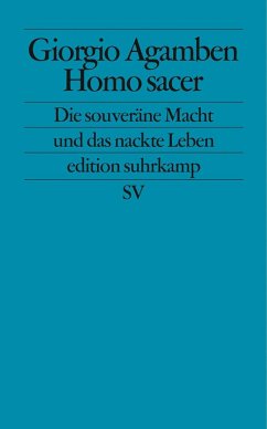 Homo sacer (eBook, ePUB) - Agamben, Giorgio