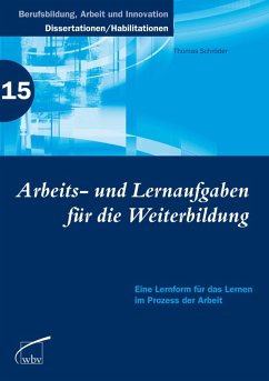 Arbeits- und Lernaufgaben für die Weiterbildung (eBook, PDF) - Schröder, Thomas