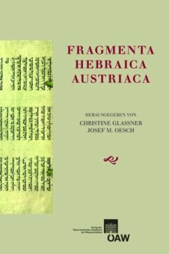 Fragmenta Hebraica Austriaca (eBook, PDF)