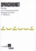 Sprachkunst. Beiträge zur Literaturwissenschaft / Jahrgang 41/201 1. Halbband (eBook, PDF)