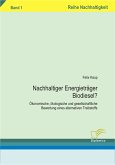 Nachhaltiger Energieträger Biodiesel? (eBook, PDF)