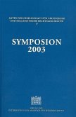Symposion 2003 (eBook, PDF)
