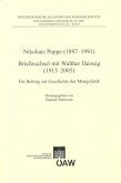 Nikolaus Poppe (1897-1991 Briefwechsel mit Walther Heissig (1913-2005) (eBook, PDF)