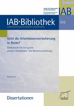 Geht die Arbeitslosenversicherung in Rente? (eBook, PDF) - Lutz, Roman