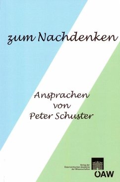 zum Nachdenken (eBook, PDF) - Schuster, Peter