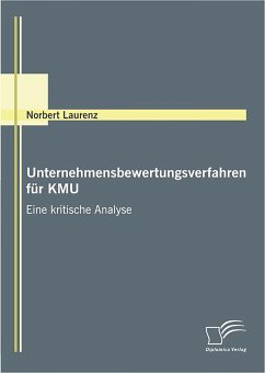 Unternehmensbewertungsverfahren für KMU (eBook, PDF) - Laurenz, Norbert