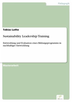 Sustainability Leadership Training (eBook, PDF) - Luthe, Tobias