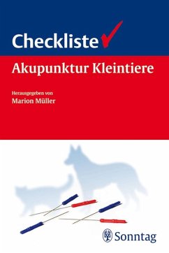 Checkliste Akupunktur für Kleintiere (eBook, PDF)