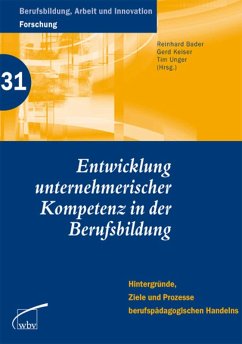 Cover Entwicklung unternehmerischer Kompetenz in der Berufsbildung (eBook, PDF)