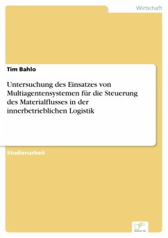 Untersuchung des Einsatzes von Multiagentensystemen für die Steuerung des Materialflusses in der innerbetrieblichen Logistik (eBook, PDF) - Bahlo, Tim