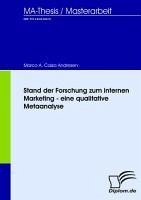 Cover Stand der Forschung zum internen Marketing - eine qualitative Metaanalyse (eBook, PDF)