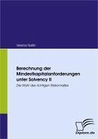 Berechnung der Mindestkapitalanforderungen unter Solvency II (eBook, PDF) - Nallin, Verena