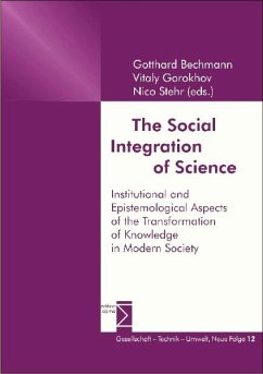 The Social Integration of Science (eBook, PDF)