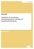 Modell für die kurzfristige Aktienkursprognose mit Hilfe der Kapitalmarktsynergetik (eBook, PDF)