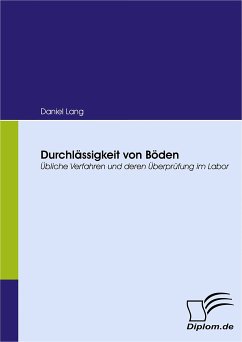 Durchlässigkeit von Böden (eBook, PDF) - Lang, Daniel