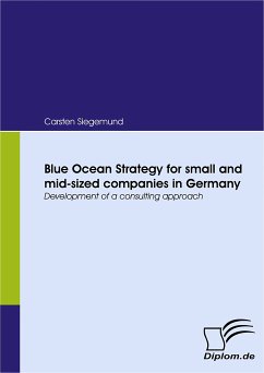 Blue Ocean Strategy for small and mid-sized companies in Germany (eBook, PDF) - Siegemund, Carsten